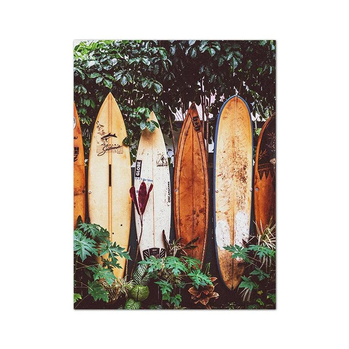 Lisslune | Tropical Waves Coast Canvas Art Collection - Ocean Escape Series