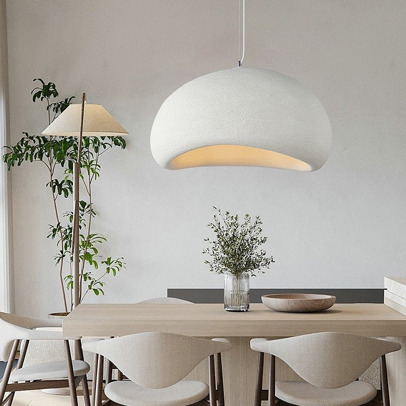 Lisslune | Japanese Wabi-Sabi Modern Minimalist Dining Room Chandelier Living Room & Bedroom Bar Hanging Decoration Lamp