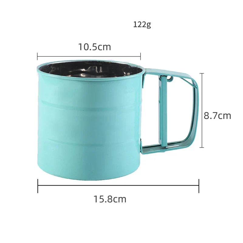 Lisslune | Handheld Kitchen Flour Sifter Semi-Automatic Kitchen Gadget
