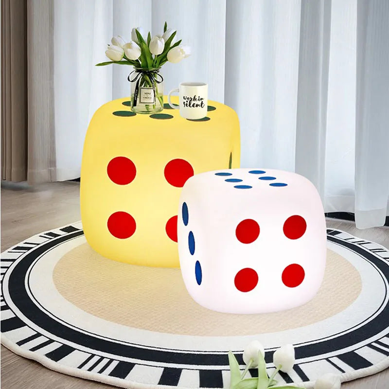 Lisslune | Huge Dice Bedside Atmosphere Floor Table Lamp