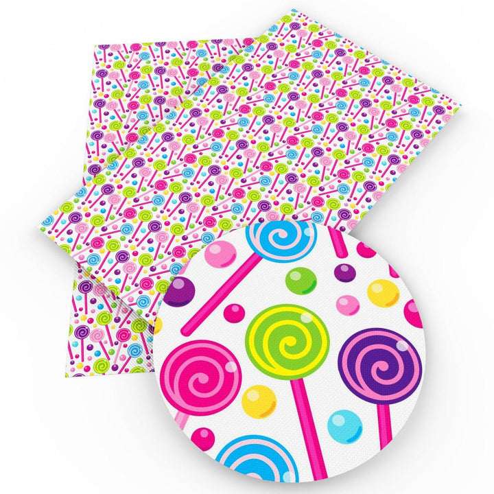 Lisslune | Wasted Cake Candy Faux Leather Craft Kit for DIY Accessories and Bags