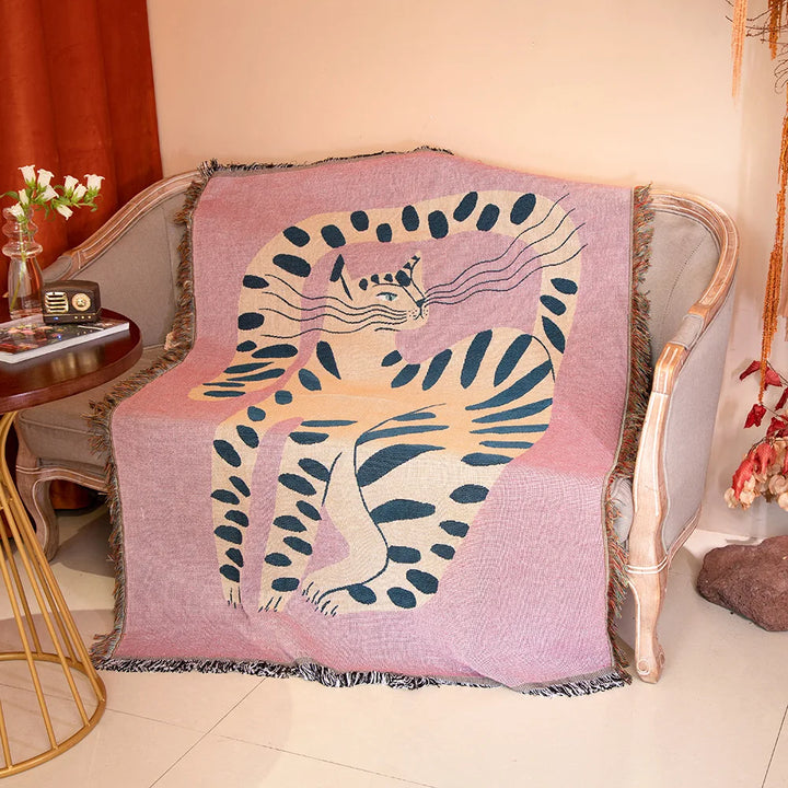 Lisslune | Art Cat Blanket