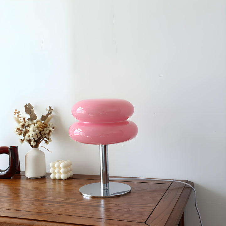 Lisslune | Italian Designer Glass Egg Tarts LED Table Lamp