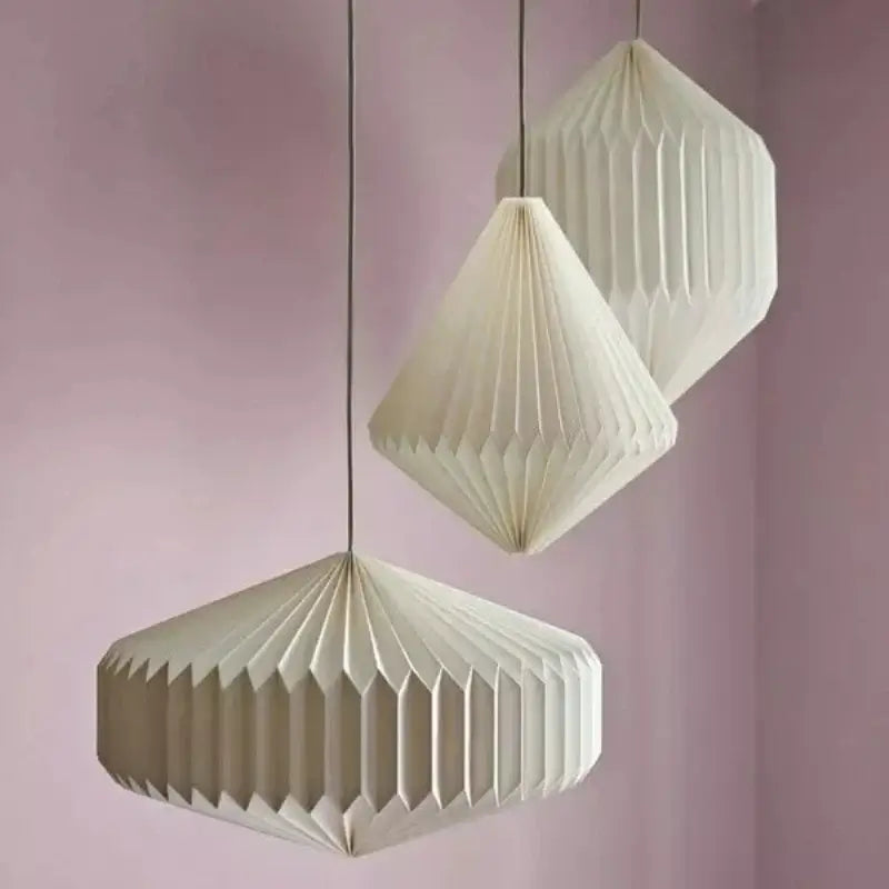 Lisslune | Elegant origami-inspired paper lantern