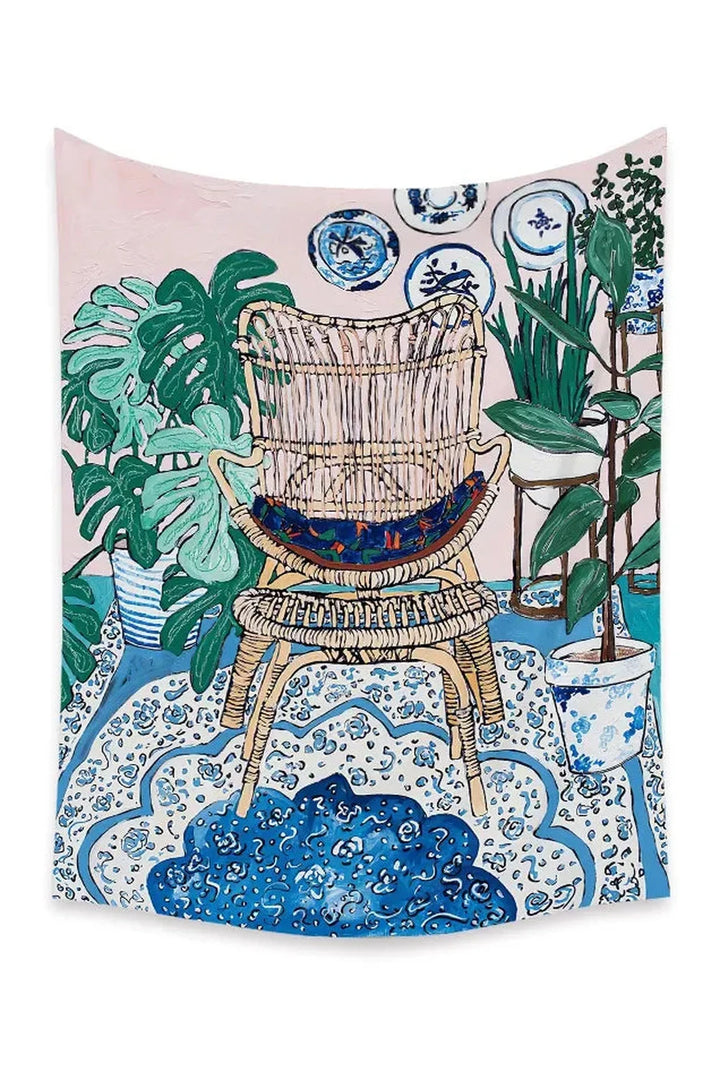 Lisslune | Garden Patio Wall Tapestry