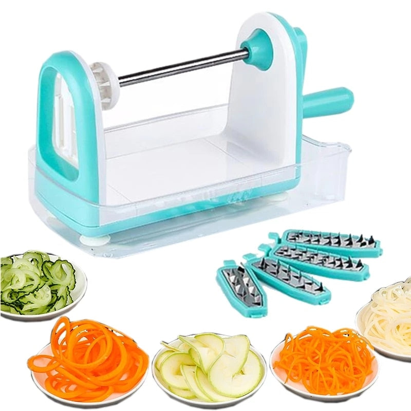 Lisslune | Slice Pro Manual Easy Vegetable Multi Blades Fruit Slicer