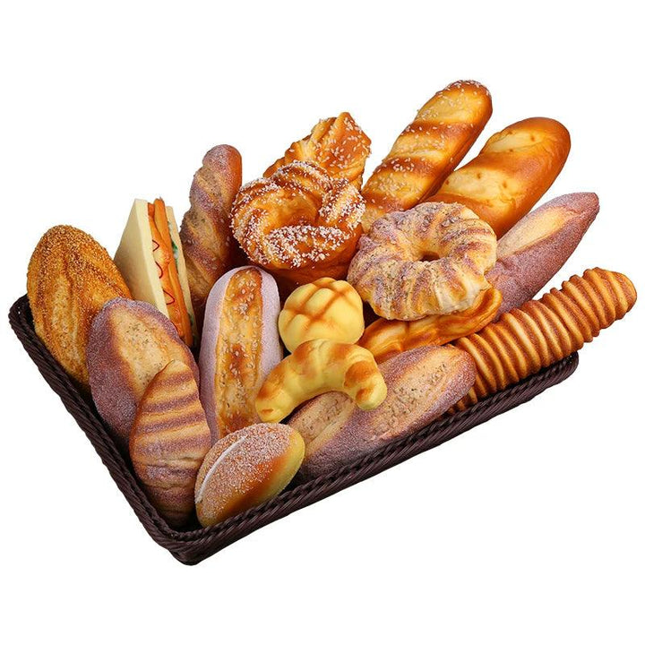 Lisslune | Life-like Synthetic Baker's Bread Set for Impressive Events and Photography