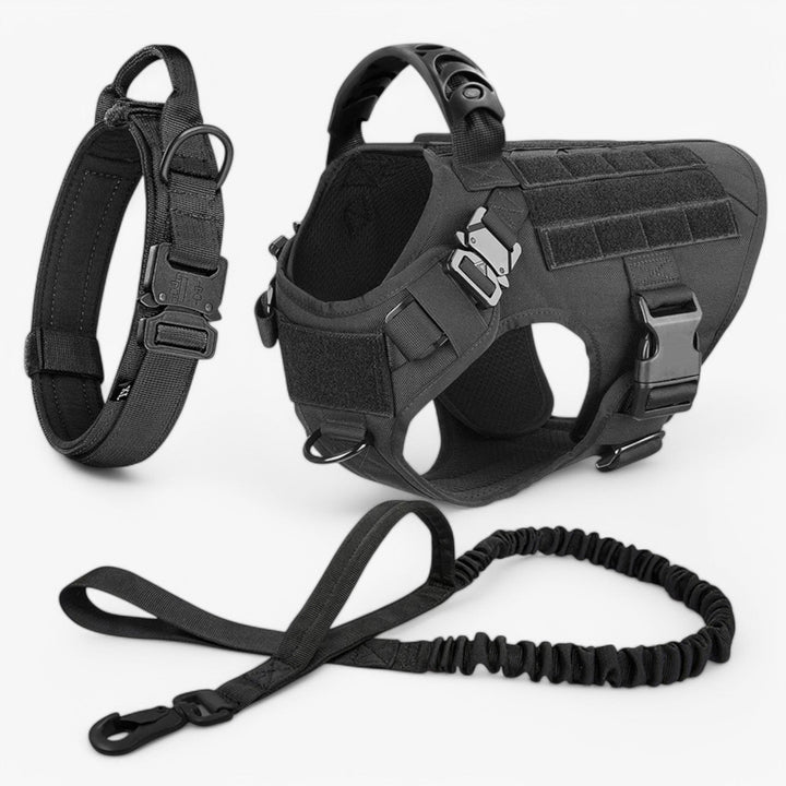 Lisslune | KrachtGrip Dog Harness – Adjustable Tactical Harness for Training & Walks