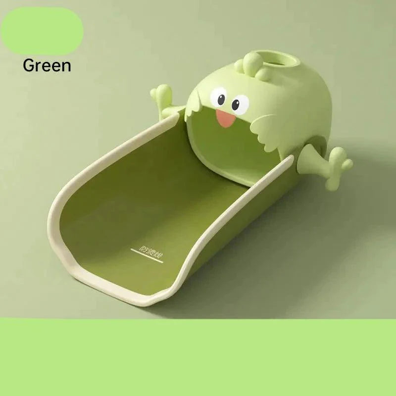 Lisslune | Playful Children's Faucet Extension with Temperature Safety Warning for Happy Handwashing
