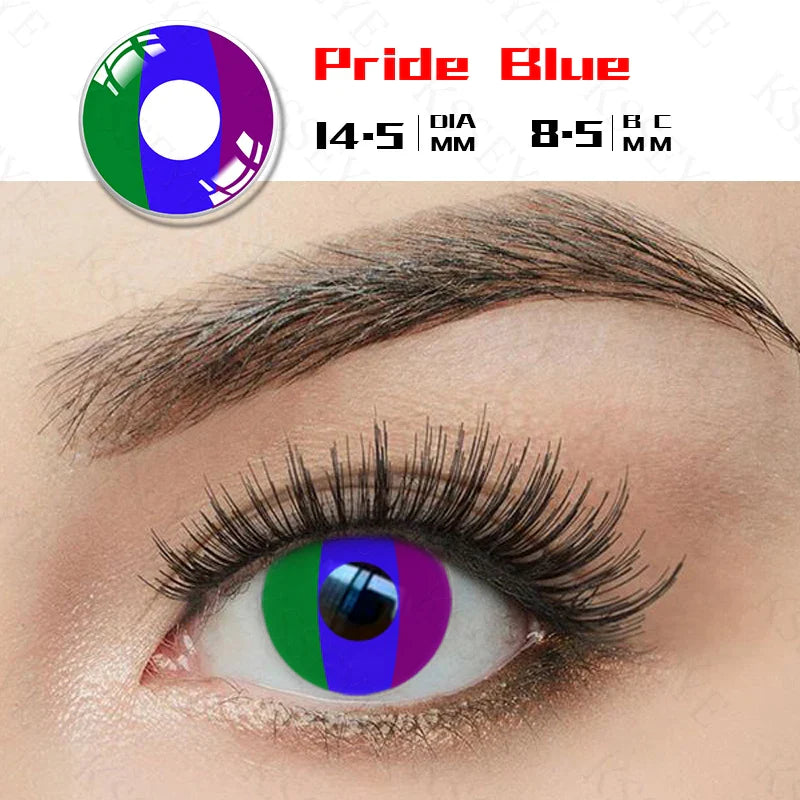 Rynx | Colorful Contact Lenses for Eyes Anime Cosplay Fashion Women Christmas New Year Gift Party Beauty Pupil New Fast Delivery