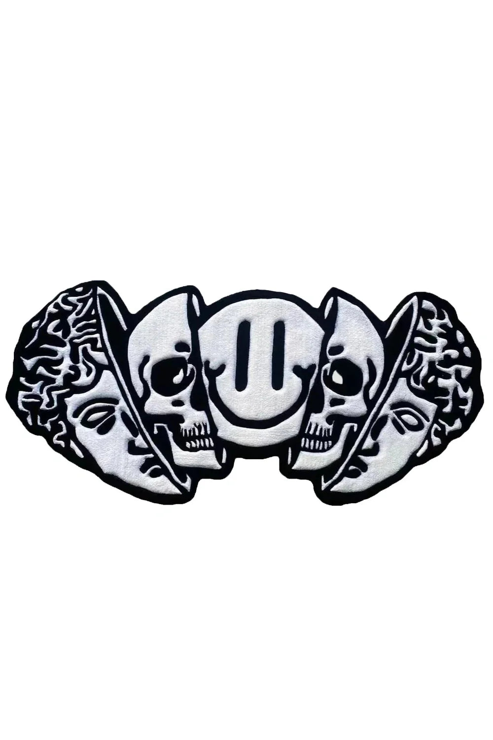 Lisslune | Skull Black Carpet