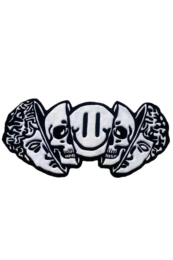 Lisslune | Skull Black Carpet