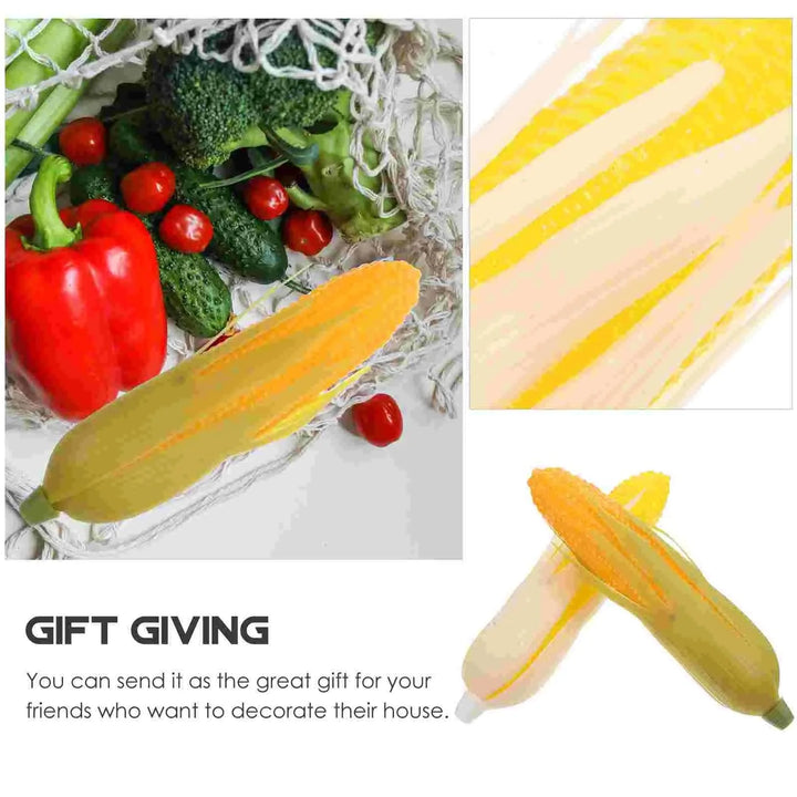 Lisslune | Autumn Harvest Corn Decoration Set - 4-Piece Festive Collection