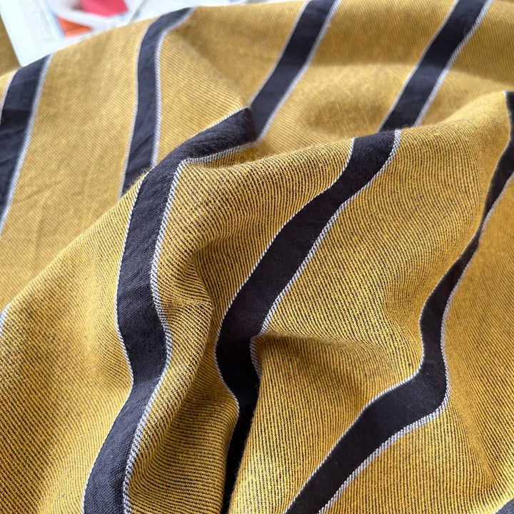 Rynx | Yellow striped bedding duvet cover set with pillowcase bedding single and double bed bedding duvet cover set queen/king double