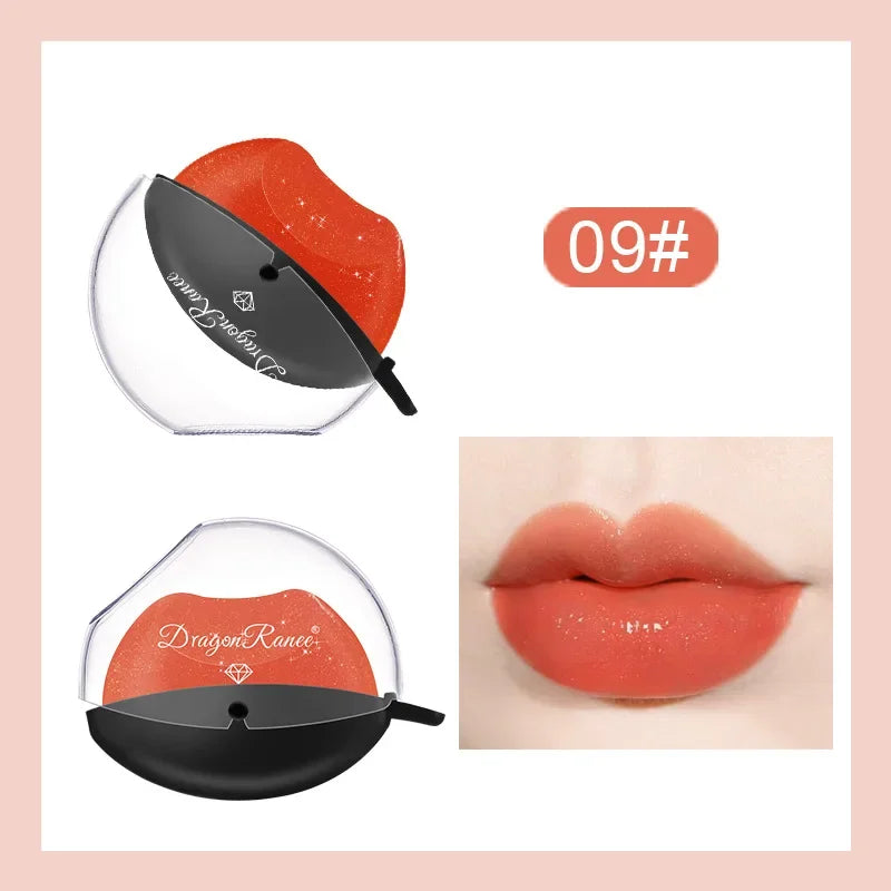 Rynx | Lazy Lipstick Pearl Light Temperature Color Changing Lip Shape Lipstick Velvet Moisturizing Lip Gloss Waterproof Non-Sticky Cup