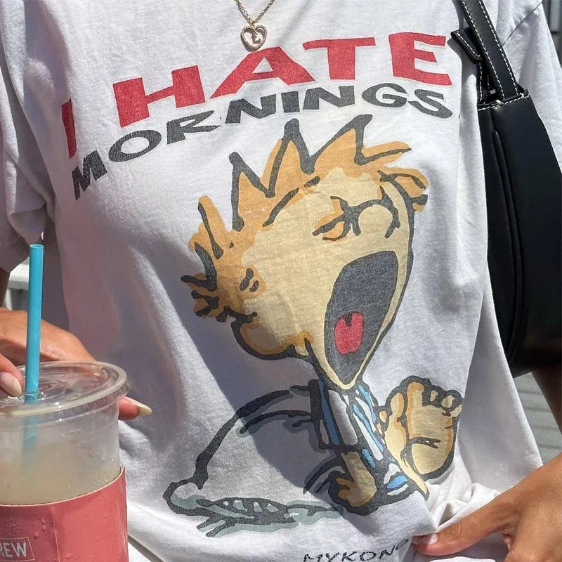 Lisslune | I Hate Mornings T-Shirt