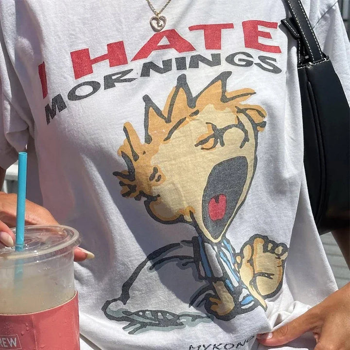 Lisslune | I Hate Mornings T-Shirt