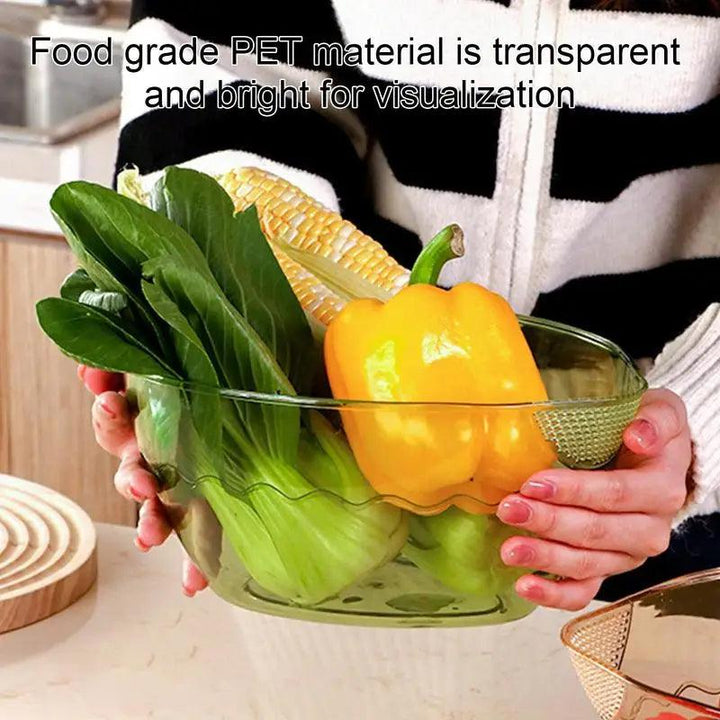 Lisslune | Ergonomic transparent rice cooker with fine drainage holes
