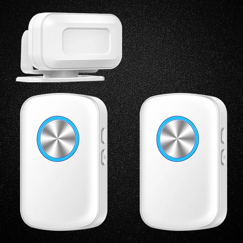 Lisslune | Smart Infrared Motion Detector Doorbell Alarm System for Superior Business Protection