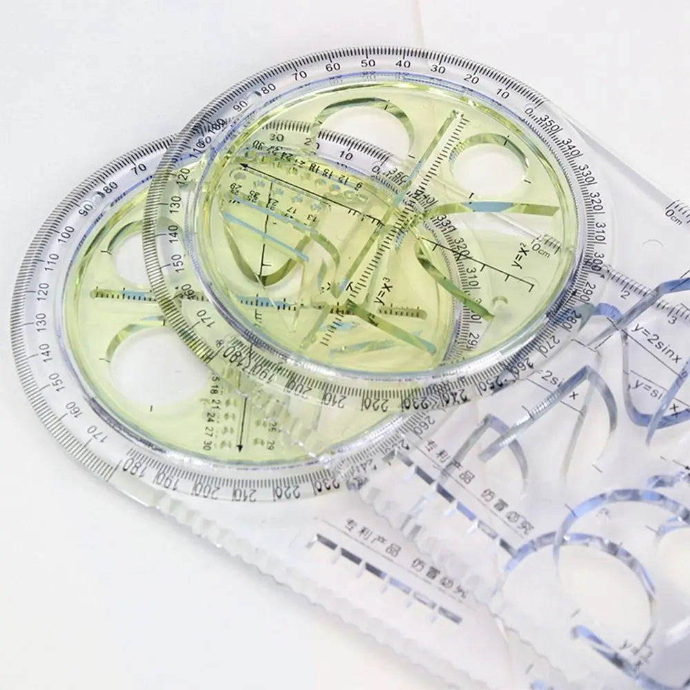 Lisslune | Math Genius Multi-Angle Drawing Precision Ruler