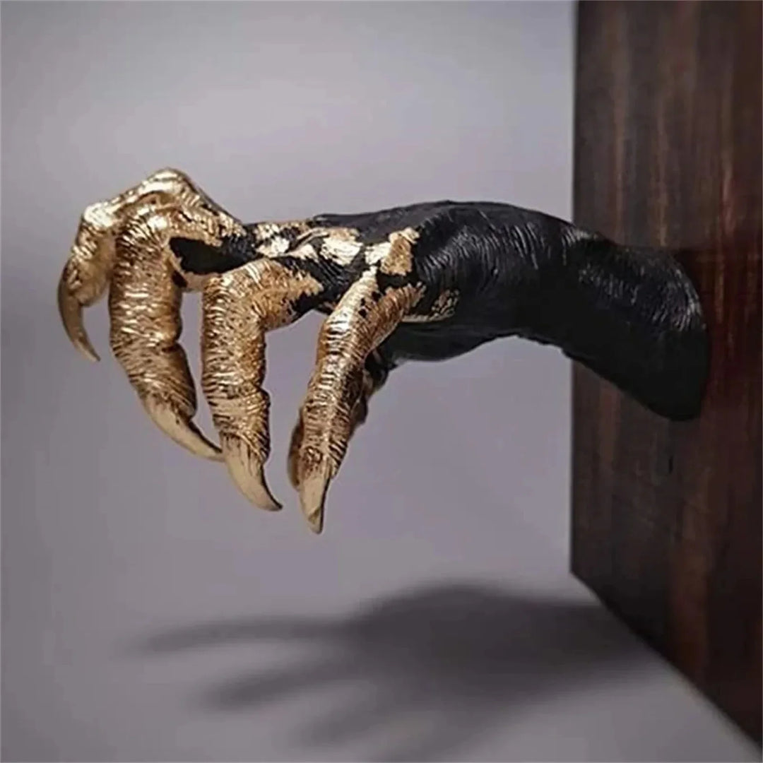Rynx | Witch Hand Witch Decor Wall Hanging Statues Creative Wall Decoration Resin Aesthetic Art Sculpture Retro Wall Witch Hand Decoration
