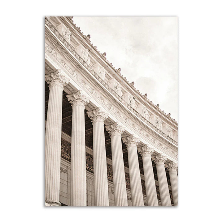 Lisslune | Mosque Canvas Poster