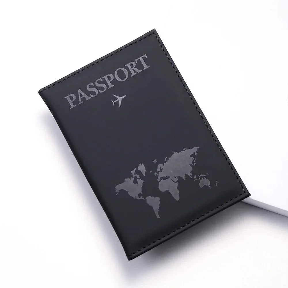 Lisslune | Stylish Genuine Leather RFID Passport Holder for Trendy Travelers