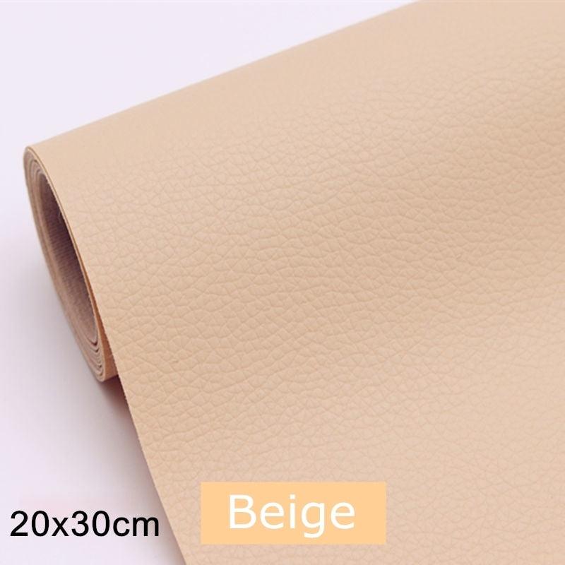 Lisslune | Jumbo XL Luxe Litchi Leather Repair Stickers - Stylish Solutions for Elegant Furniture Repairs