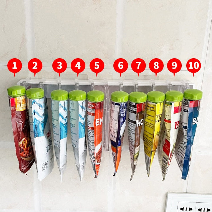 Lisslune | Wall-Mounted Hang Around Seasoning Station Rack