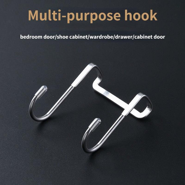 Lisslune | Durable Stainless Steel S-Hook: Your Solution for an Organized Space