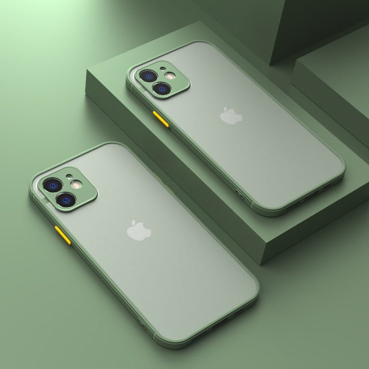 Lisslune | Matt transparent silicone protective case for iPhone