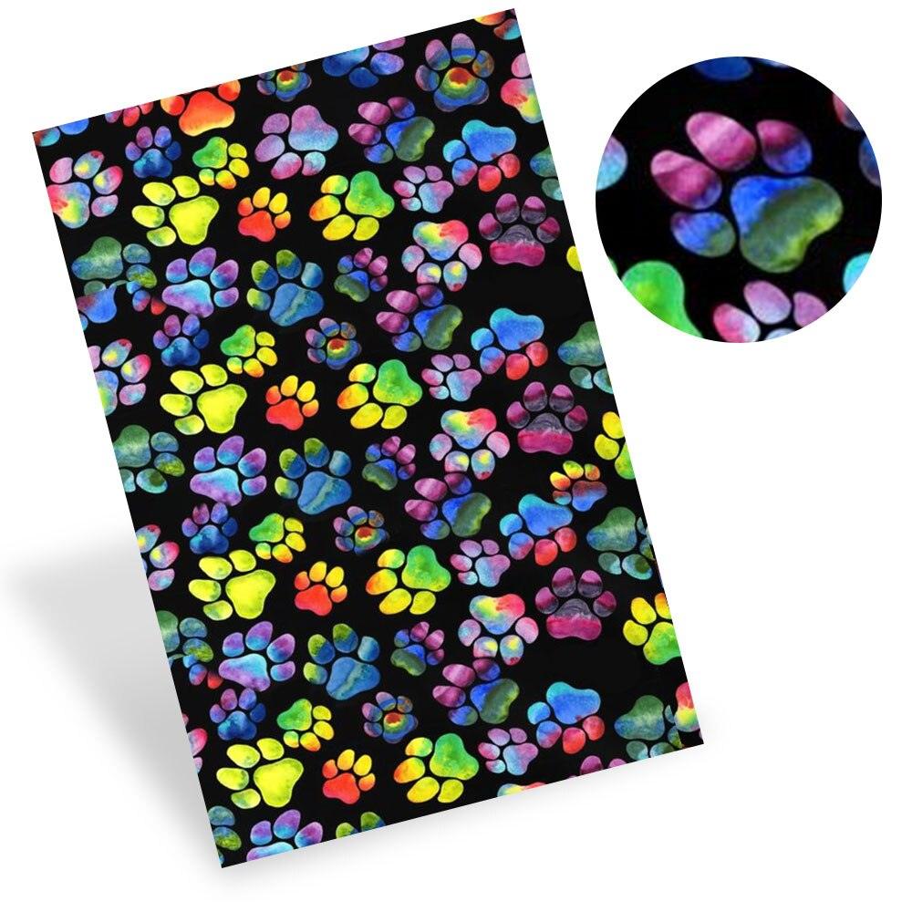 Lisslune | Puppy Pals Synthetic Leather Craft Set with adorable dog prints