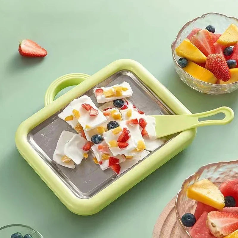 Lisslune | Instant Frozen Ice Cream Dessert Maker Tray