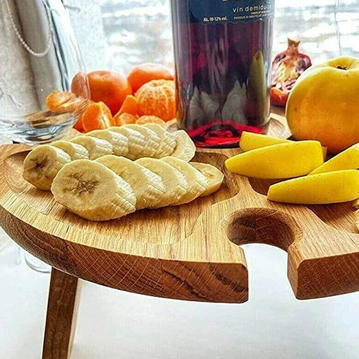 Lisslune | Folding picnic table for snacks