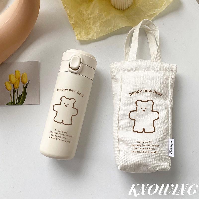 Lisslune | Korean-inspired 450ml stainless steel travel thermos