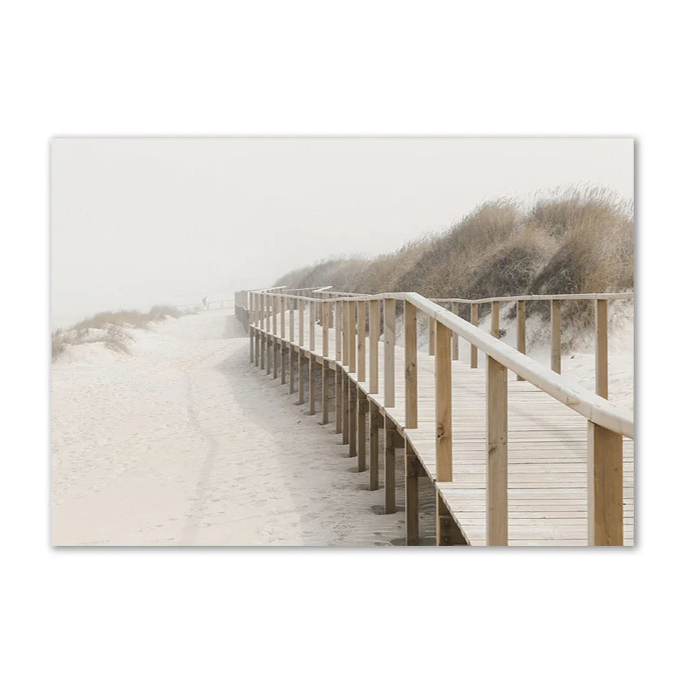 Lisslune | Beach Canvas Poster