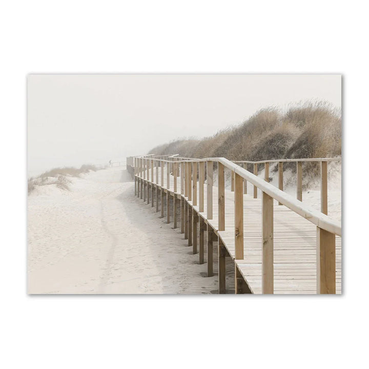 Lisslune | Beach Canvas Poster