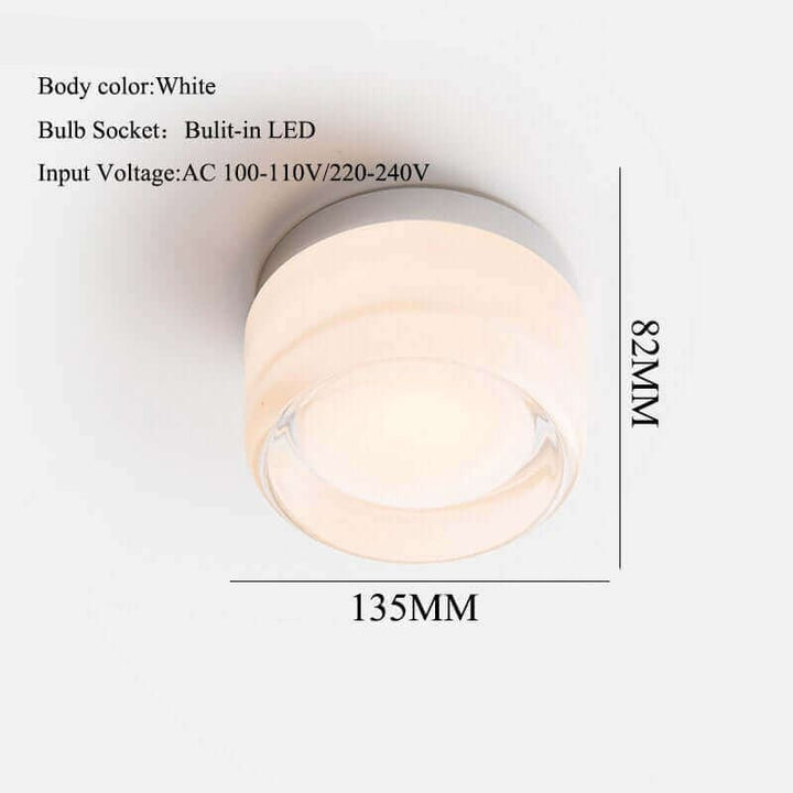 Lisslune | Futuristic and unique solid Plexiglass wall lamp