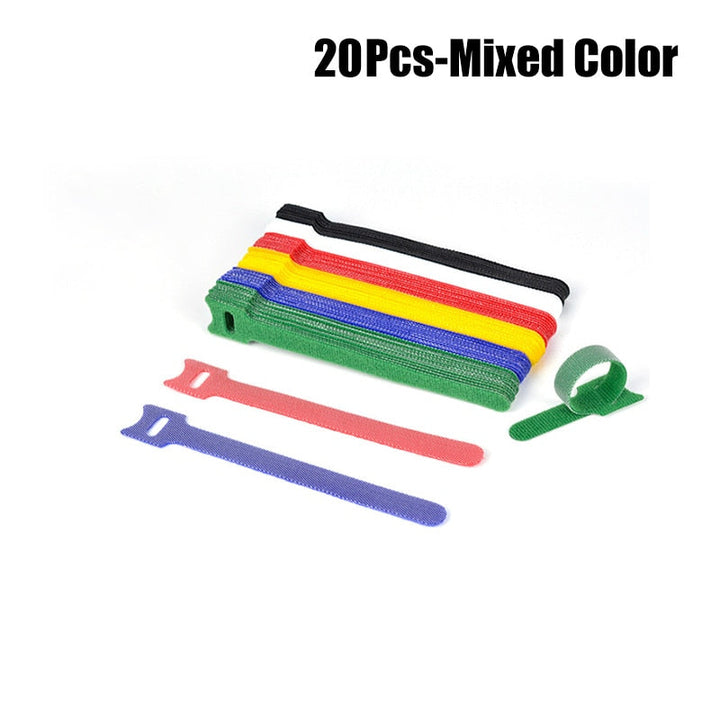Lisslune | Multicolor Separable Cable Organizer Ties