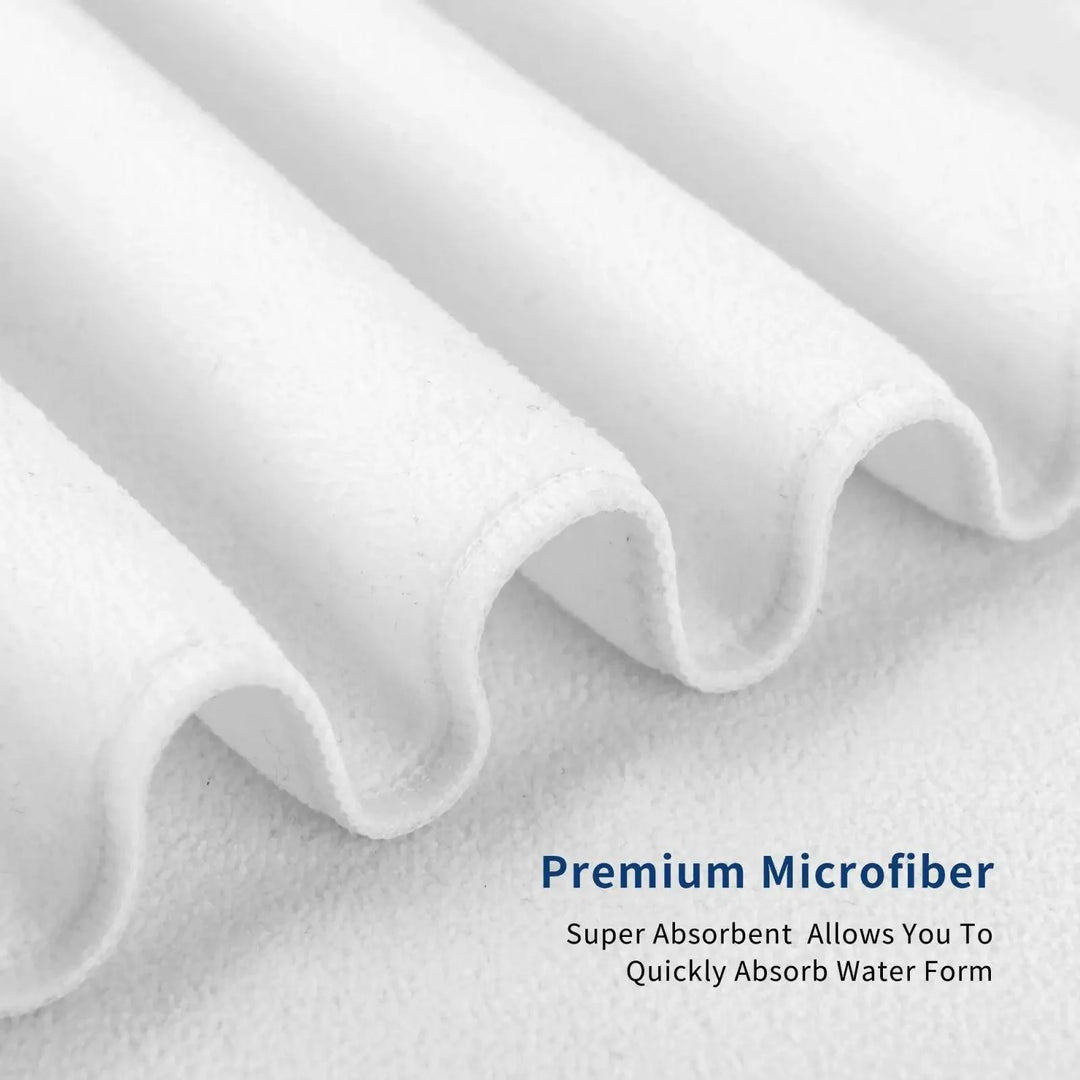 Lisslune | Stylish Adjustable Dark Blue Nautical Microfiber Towel Set - Luxury Redefined for Every Occasion