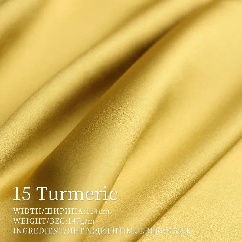 Lisslune | Opulent Red Raspberry 30 Momme Heavy Satin Silk Fabric for Refined Dress Couture and Couture Creations