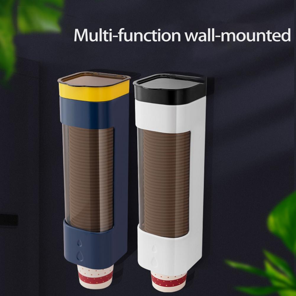 Lisslune | Wall-Mounted Easy Reach Paper Cup Dispenser