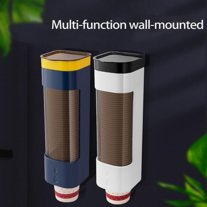 Lisslune | Wall-Mounted Easy Reach Paper Cup Dispenser