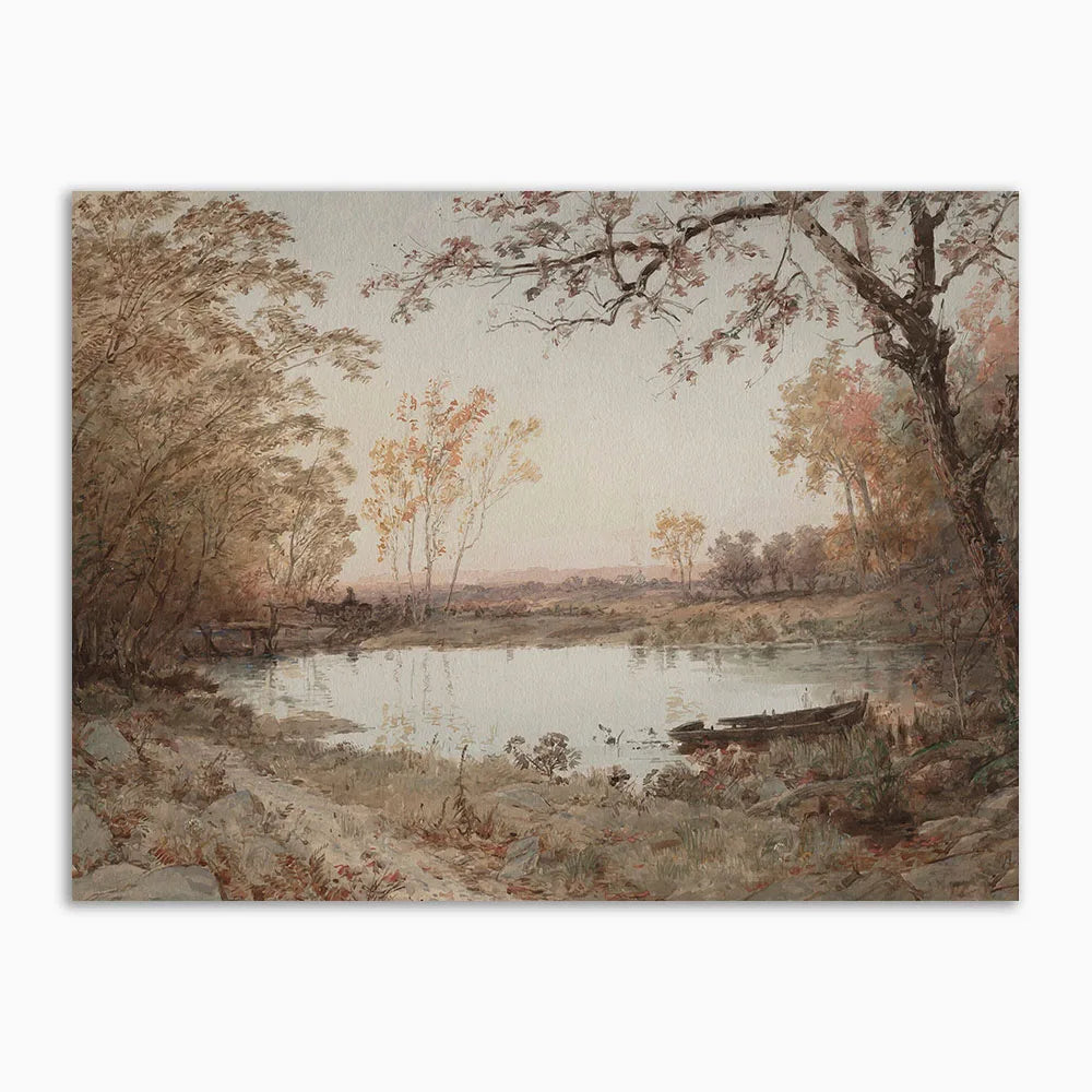 Lisslune | & Antique Canvas Poster