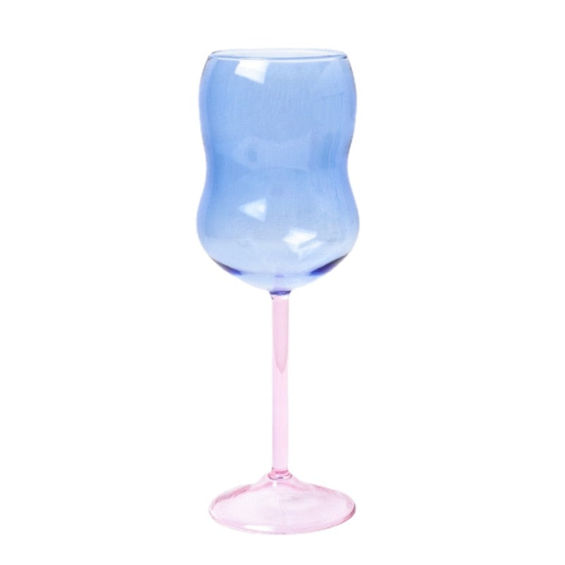Lisslune | 2-colored Chubby wine glass