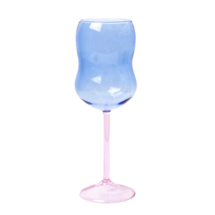 Lisslune | 2-colored Chubby wine glass