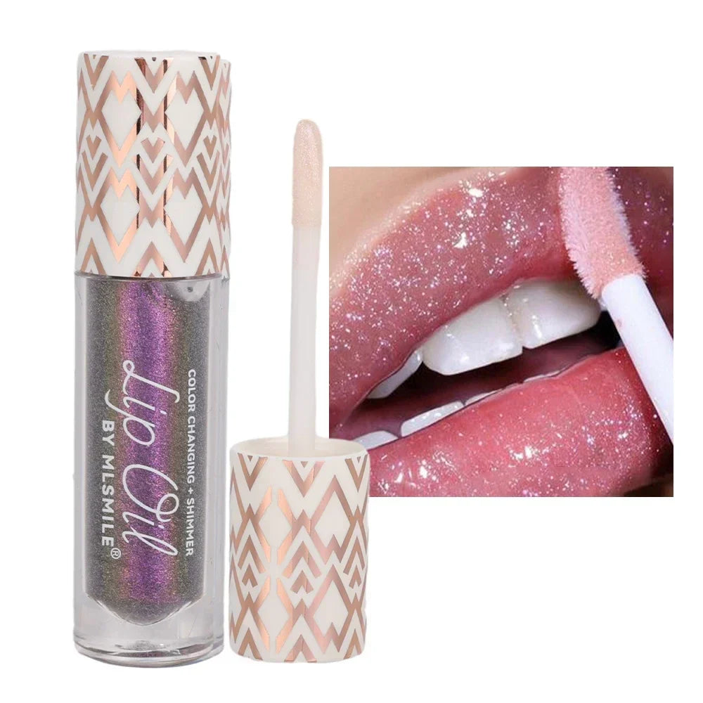 Rynx | Transparent Glitter Lipstick Women Makeup Diamond Shiny Long-lasting Waterproof Liquid Lipstick Non-sticky Glitter Lip Cosmetics