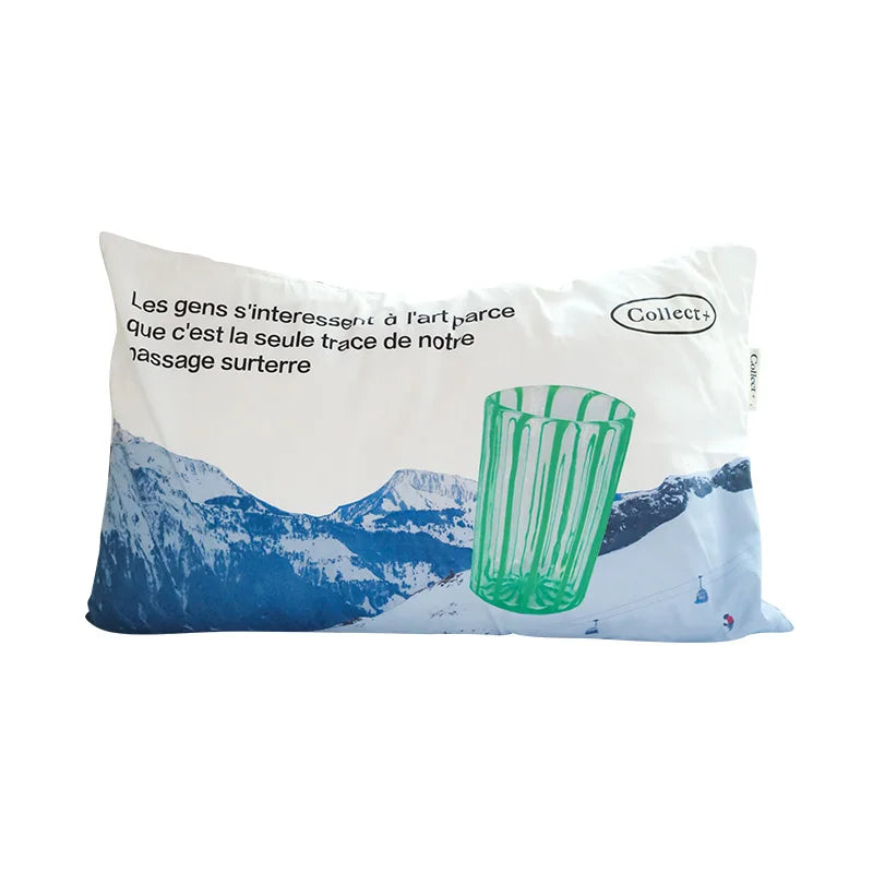 Rynx | Nordic Pillowcase Cotton Double-Sided Print Bedding Back Pillowcase Pillowcase Home Dorm Decoration