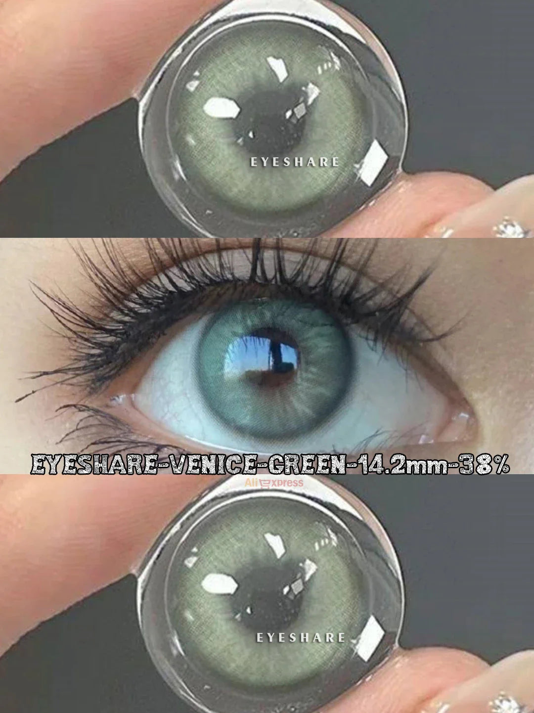 Rynx | 2pcs Color Contact Lenses Gray Soft Contact Naturally Cosmetic Color Lenses Blue Beautiful Pupils Annual Use