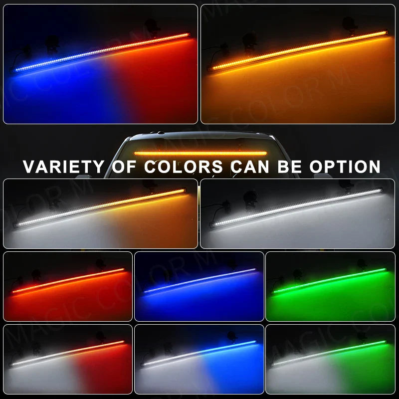 Lisslune | 96 LED Strobe Light Bar – Veyra – (Car Emergency Warning)